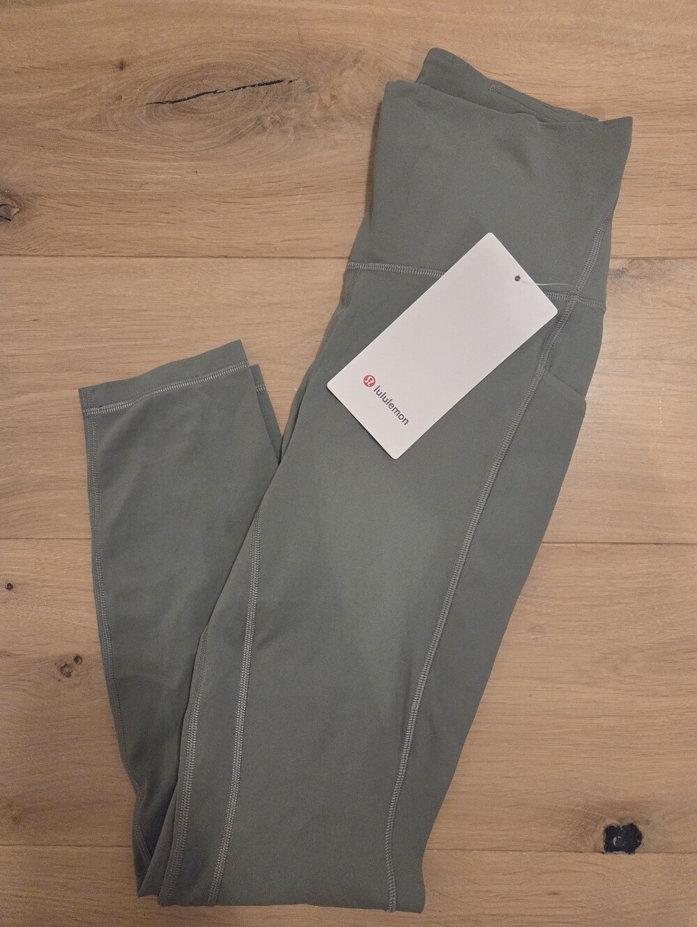 Lululemon Align High-Rise Pant with Pockets 25" Size 6 Willow Leaf